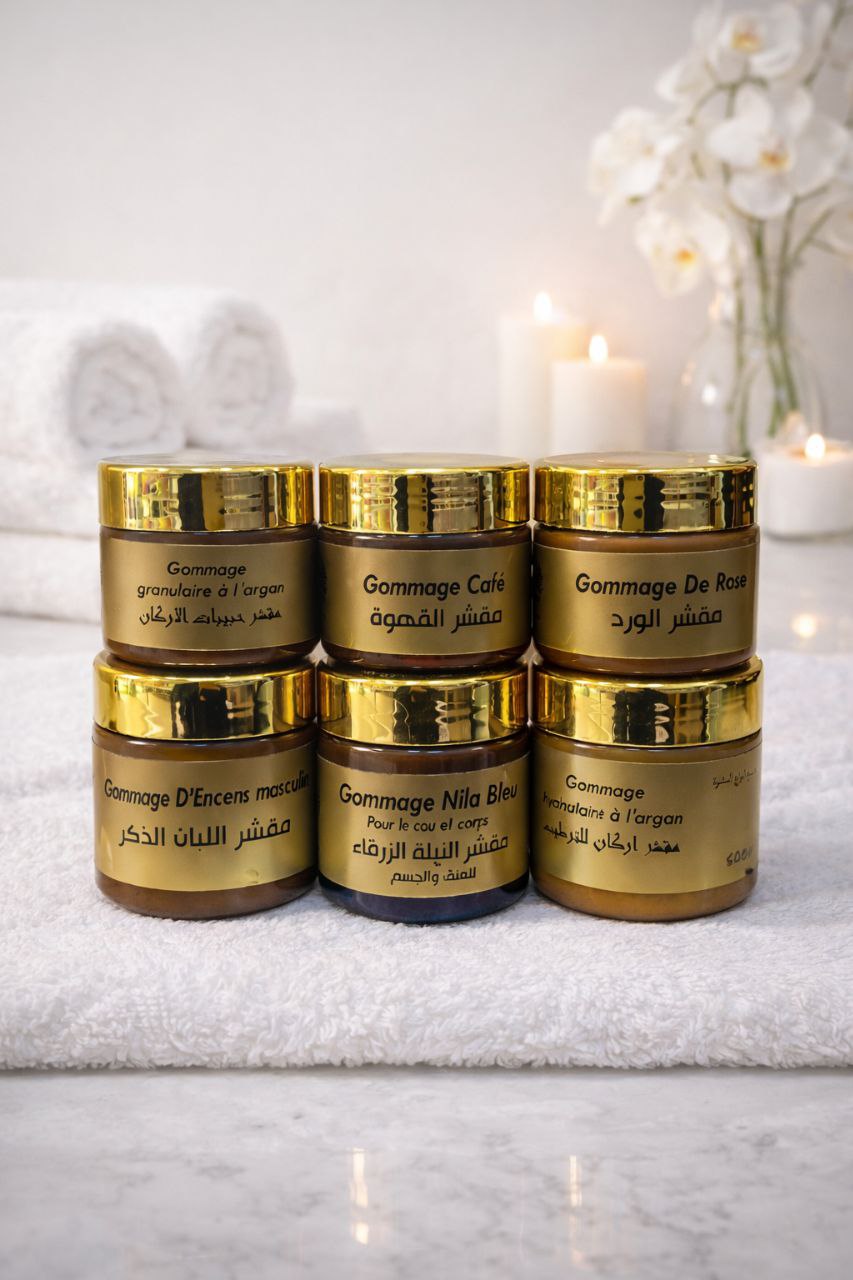 مجموعة مقشرات طبيعية