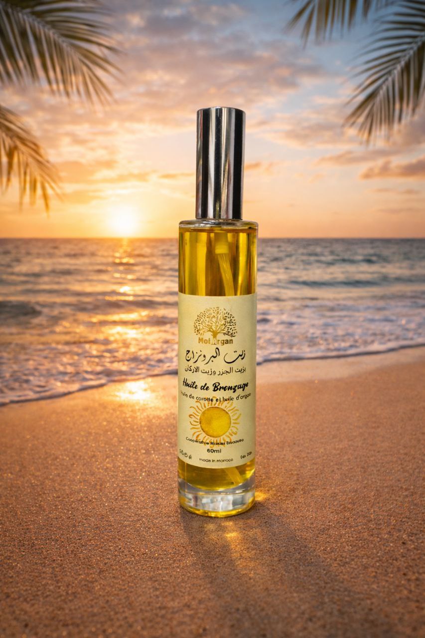 برونزر بزيت الأركان